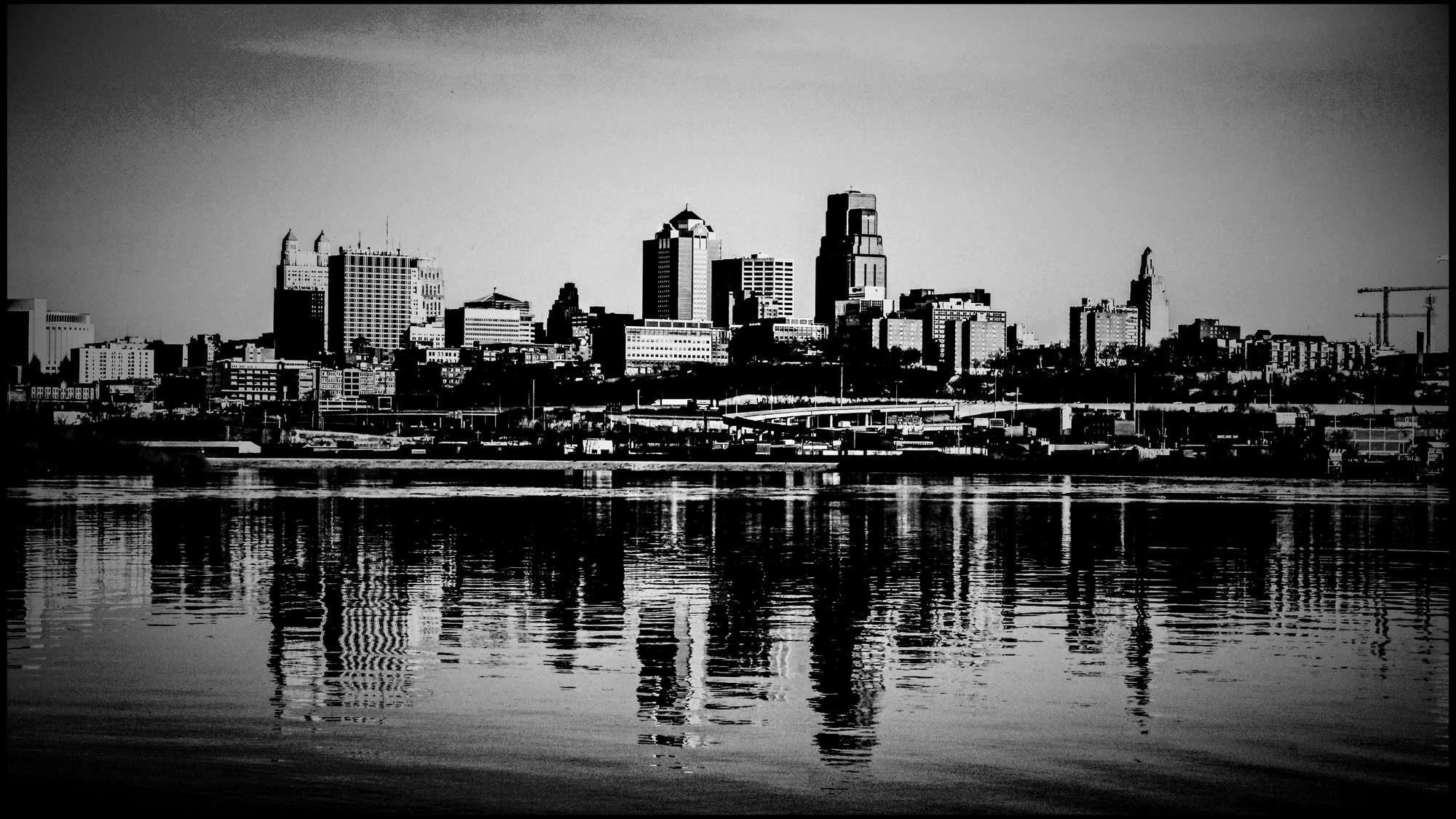 The skyline of Kansas City, Missouri